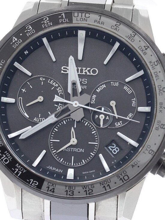 SEIKO Astron SBXC011/5X53-0AD0 GPS black Dial Solar Powered Radio Men\'s_921897 main image 5